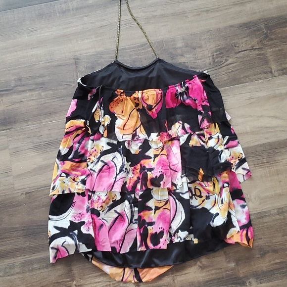 Express Floral Halter Top - Picture 3 of 4